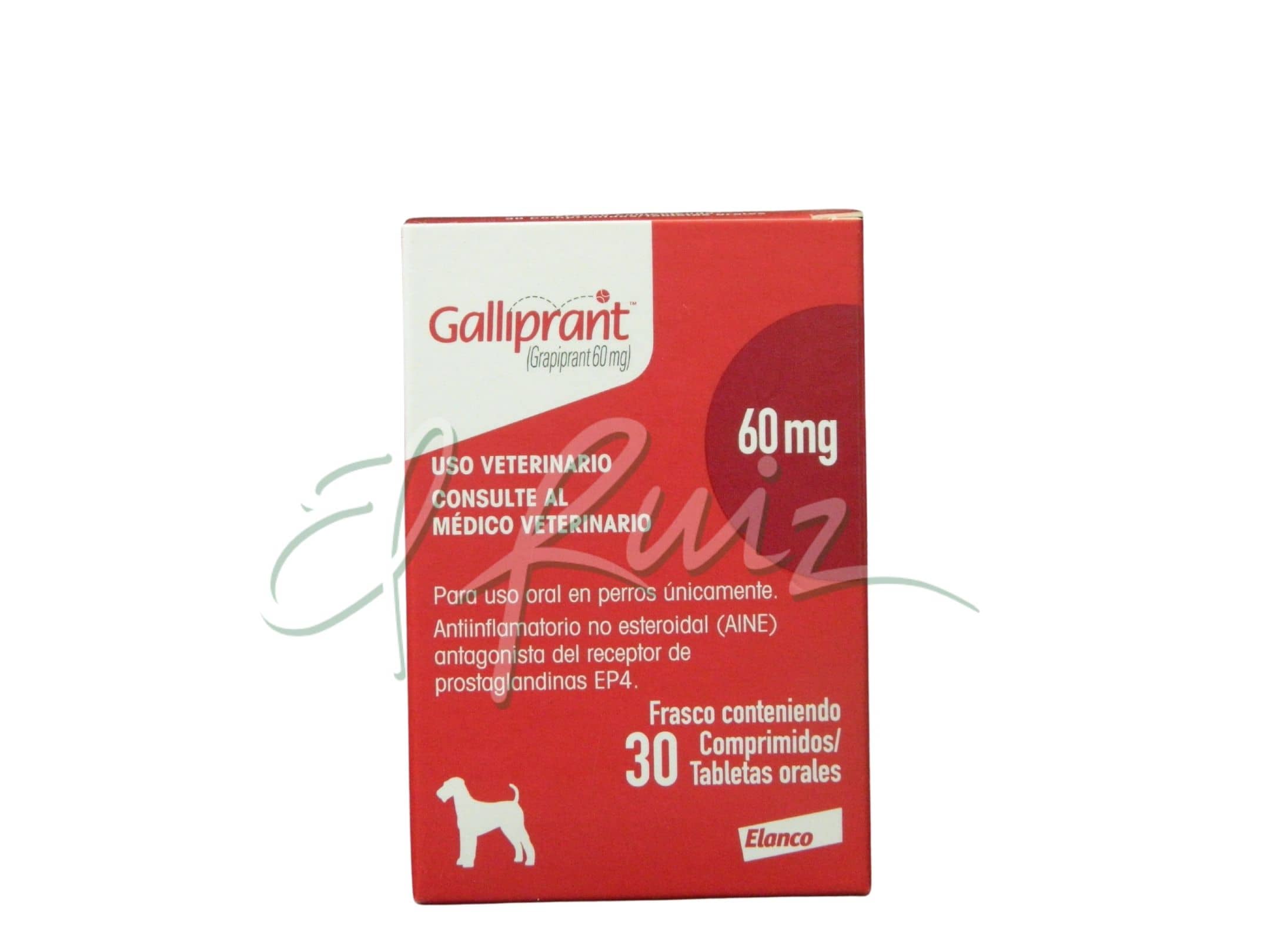 Antiinflamatorio Galliprant x 60 Mg Elanco Croper